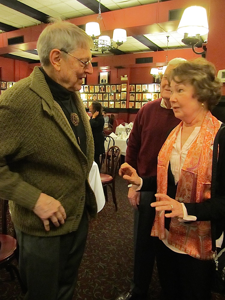 Cullum chatting with Donna and Terry Wertz.