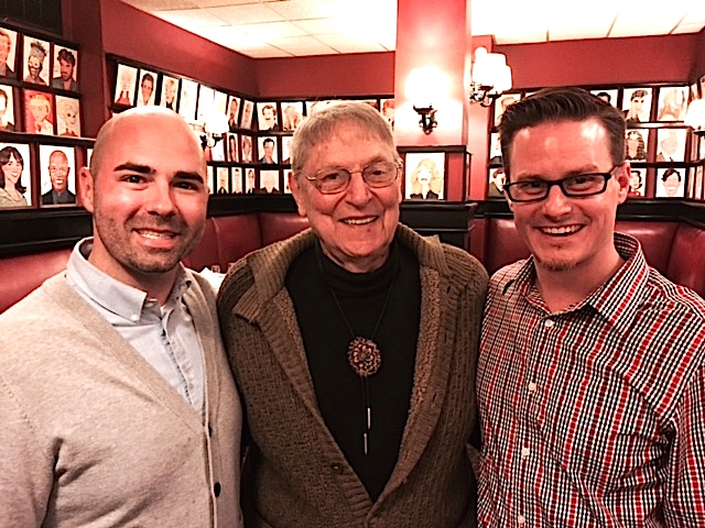 John Cullum, center, with Jeff Stanley, left, and David Byrd.