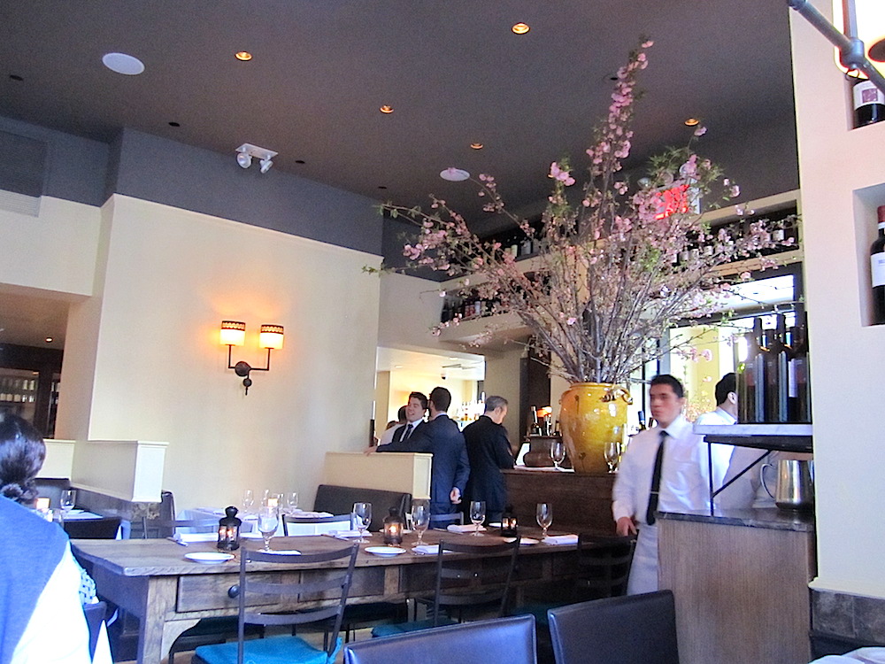 Here's the cool interior of the place.
