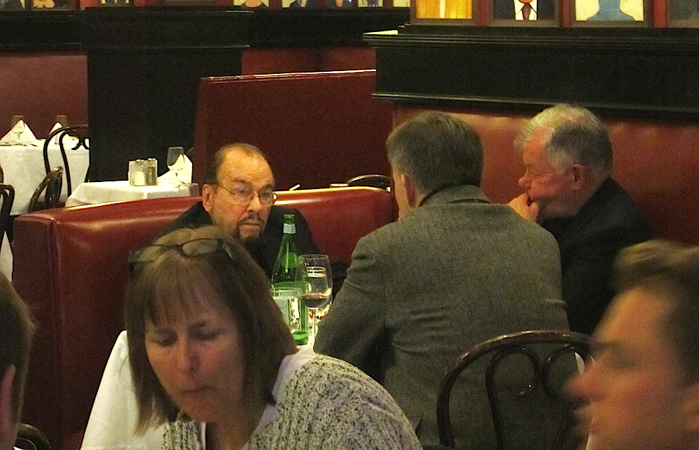 James Lipton from "Inside the Actor's Studio." What luck!