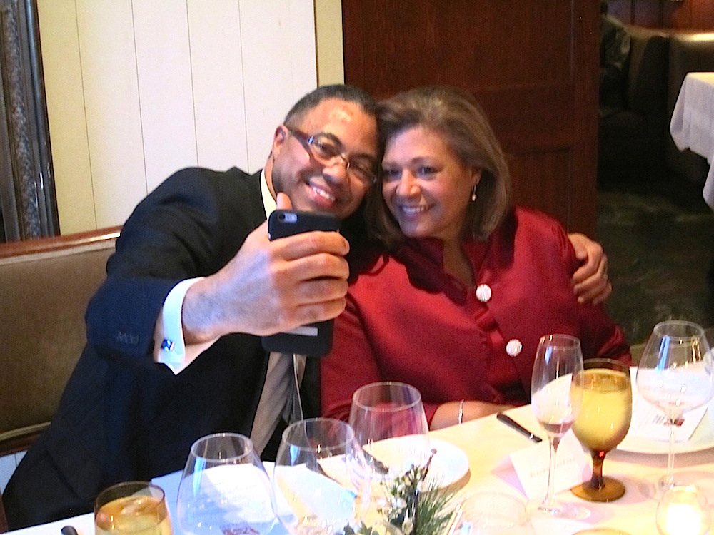 Our friends Jim and Phyllis Nichols at a Symphony fundraiser at Blackberry Farm recently.
