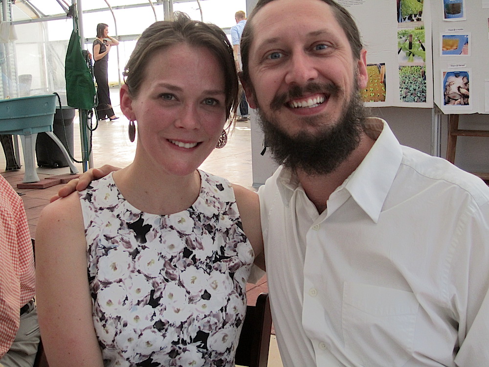 Christine Collins and Nathan Higdon