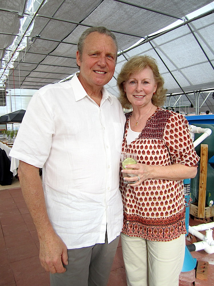 Eco-Rich owners Jeff and Trish Dean generously opened the farm to us.