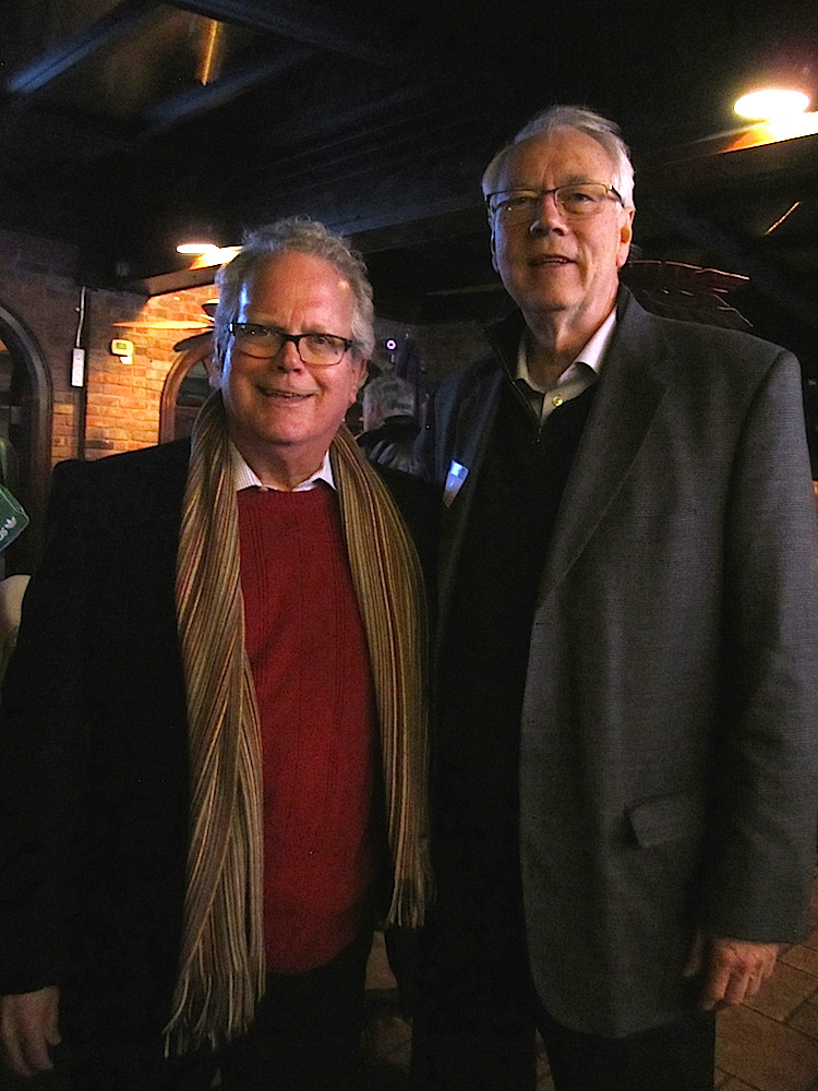Alan with one of our favorite Clarence Brown Theatre alums, actor Ronny Venable.