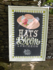 Everyone was welcomed by this cute sign.