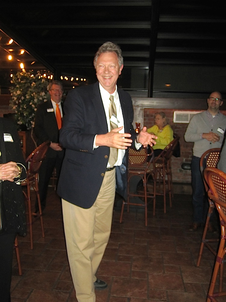 Clarence Brown Artistic Director Cal MacLean made a few remarks.