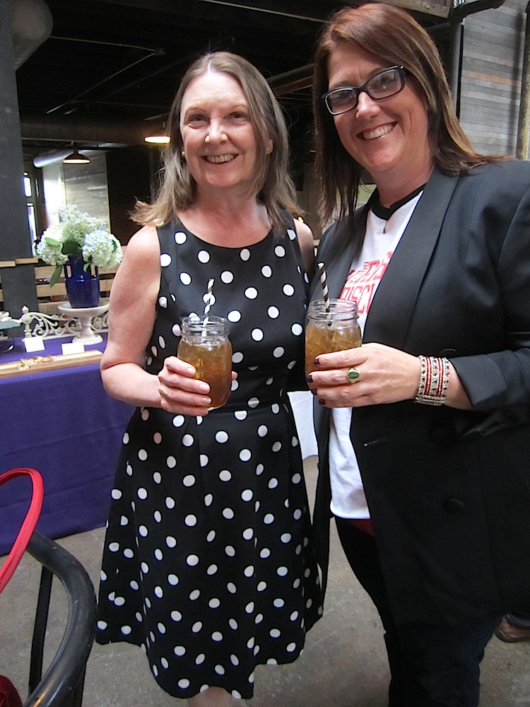 Gay Lyons, left, and Erin Donovan.