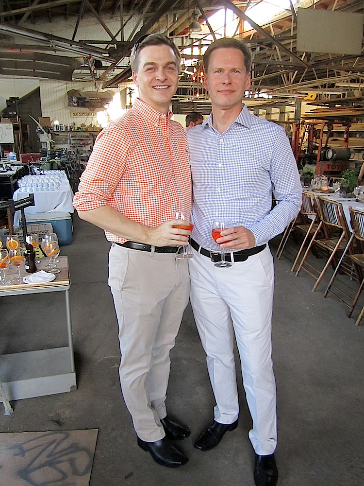 Michael Higdon, left, and Scott Bird.