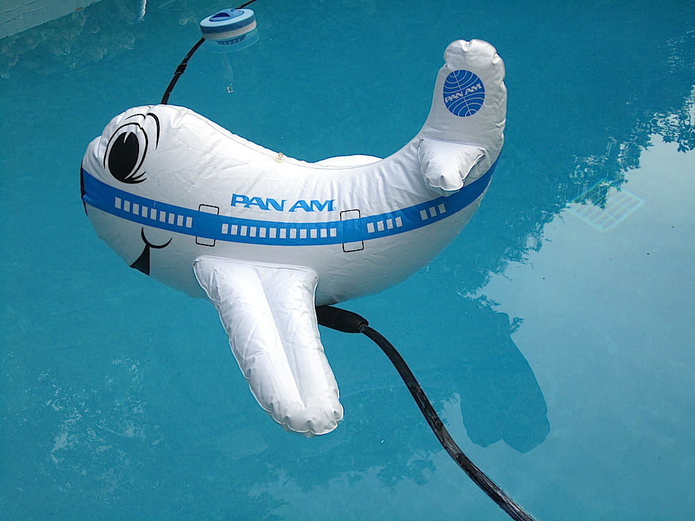 Someone had a water landing!