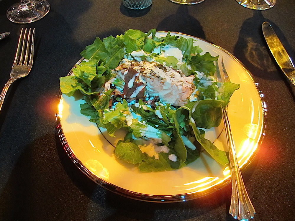 First course: wedge salad.