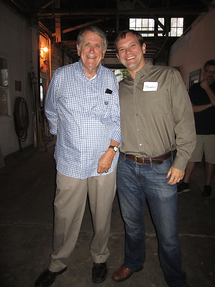 City Council colleagues Duane and Marshall.
