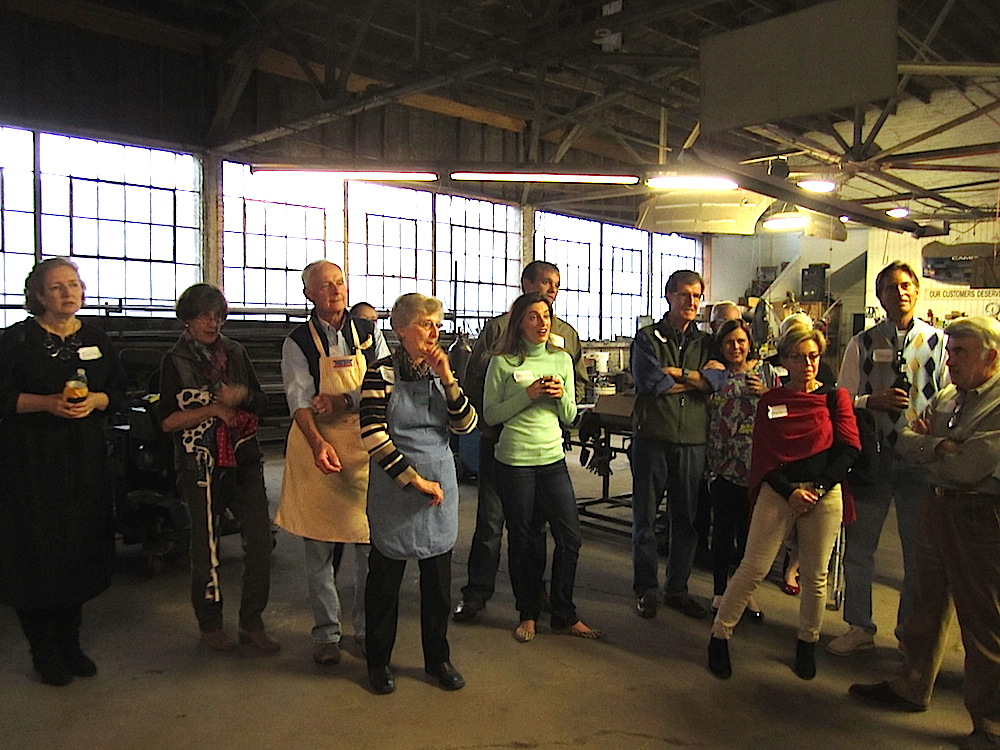 We were fascinated by the process.