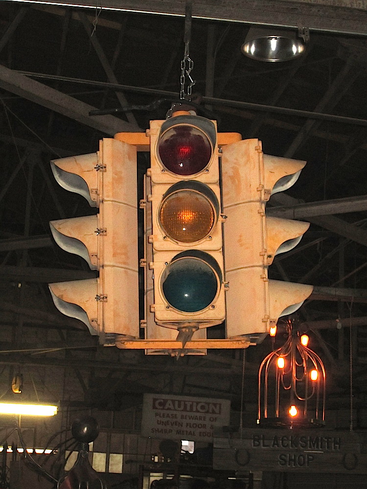 And this iconic traffic signal.