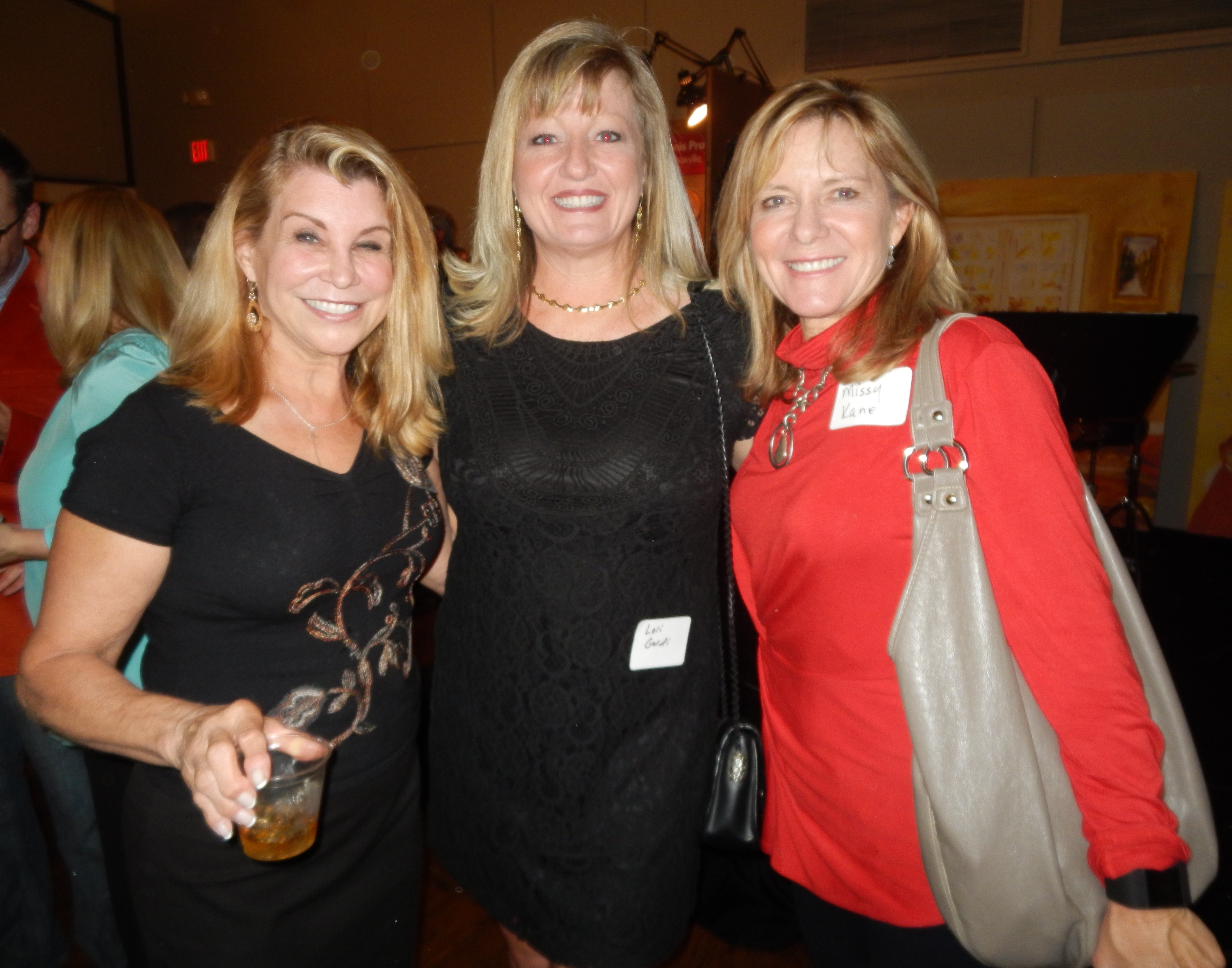Sharon Spezia, Lori Garufi and Missy Kane.