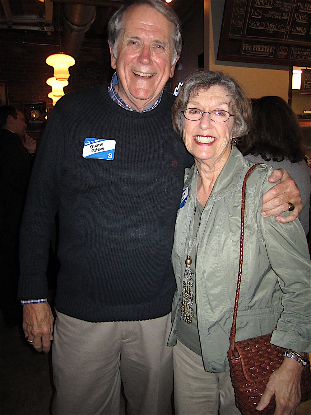 City Councilman Duane and Marsha Grieve.