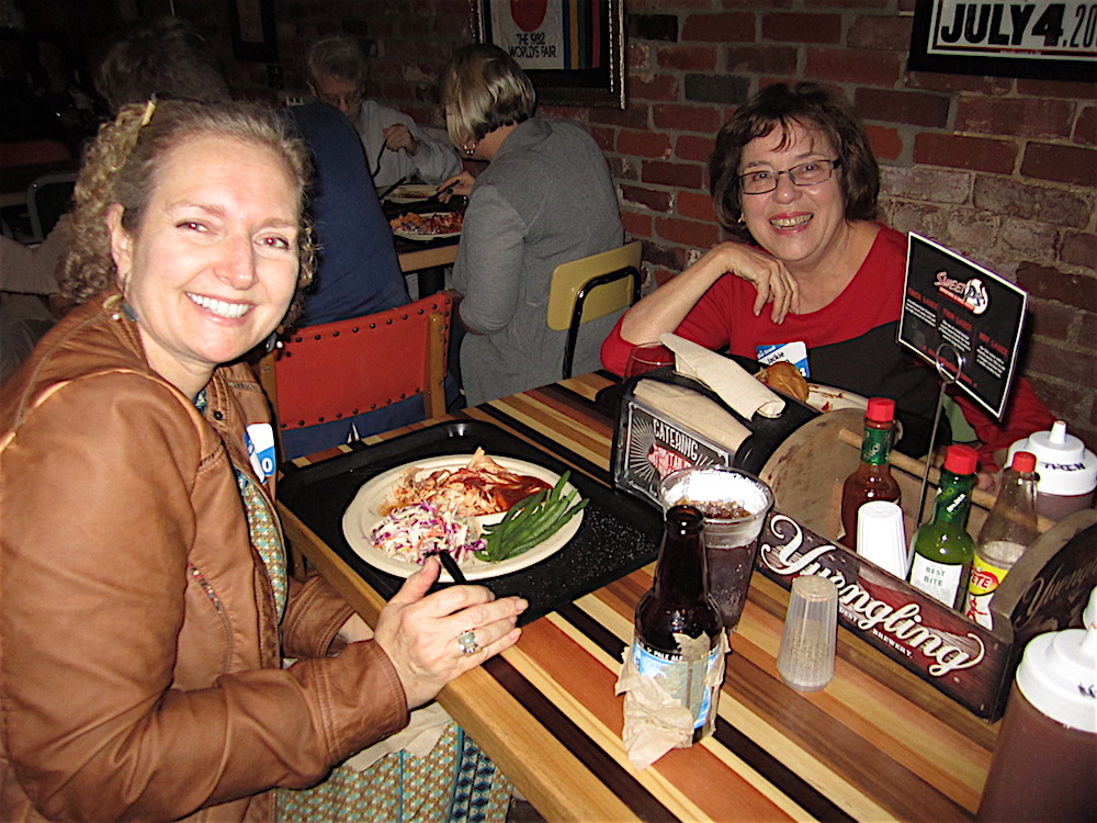 Julia Bentley, left, and Jackie Wilson.