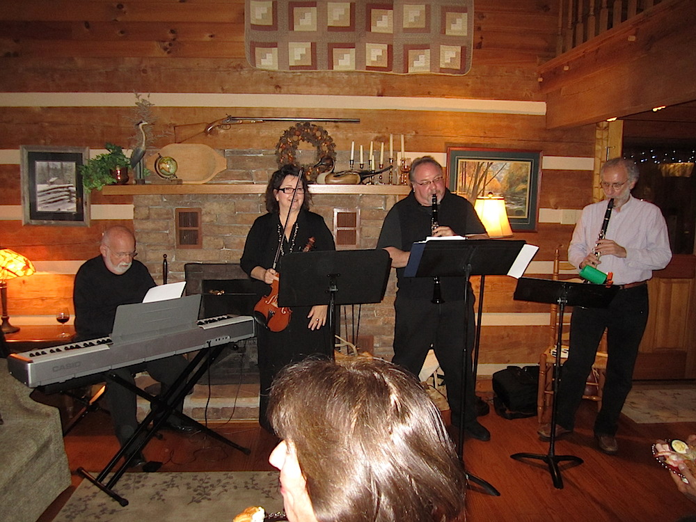 Tennessee Schmaltz. From left, Manny Herz, Carolyn Silva-Alford, Larry Hoffman and Rob Heller.