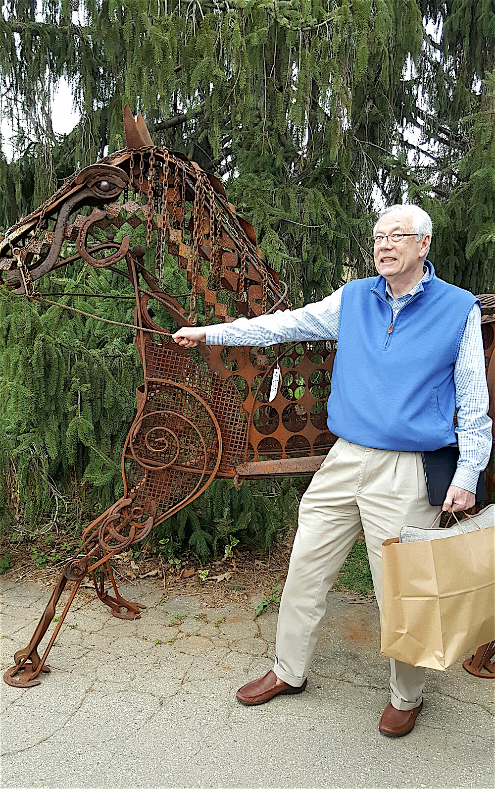 Alan did NOT buy this horse!