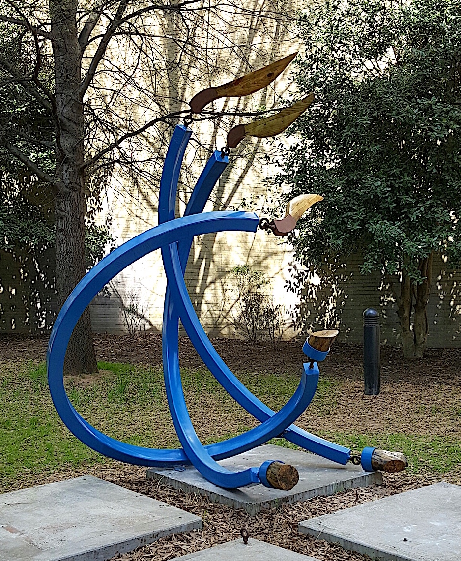 I love this blue one. It's in Krutch Park extension near Gay Street.