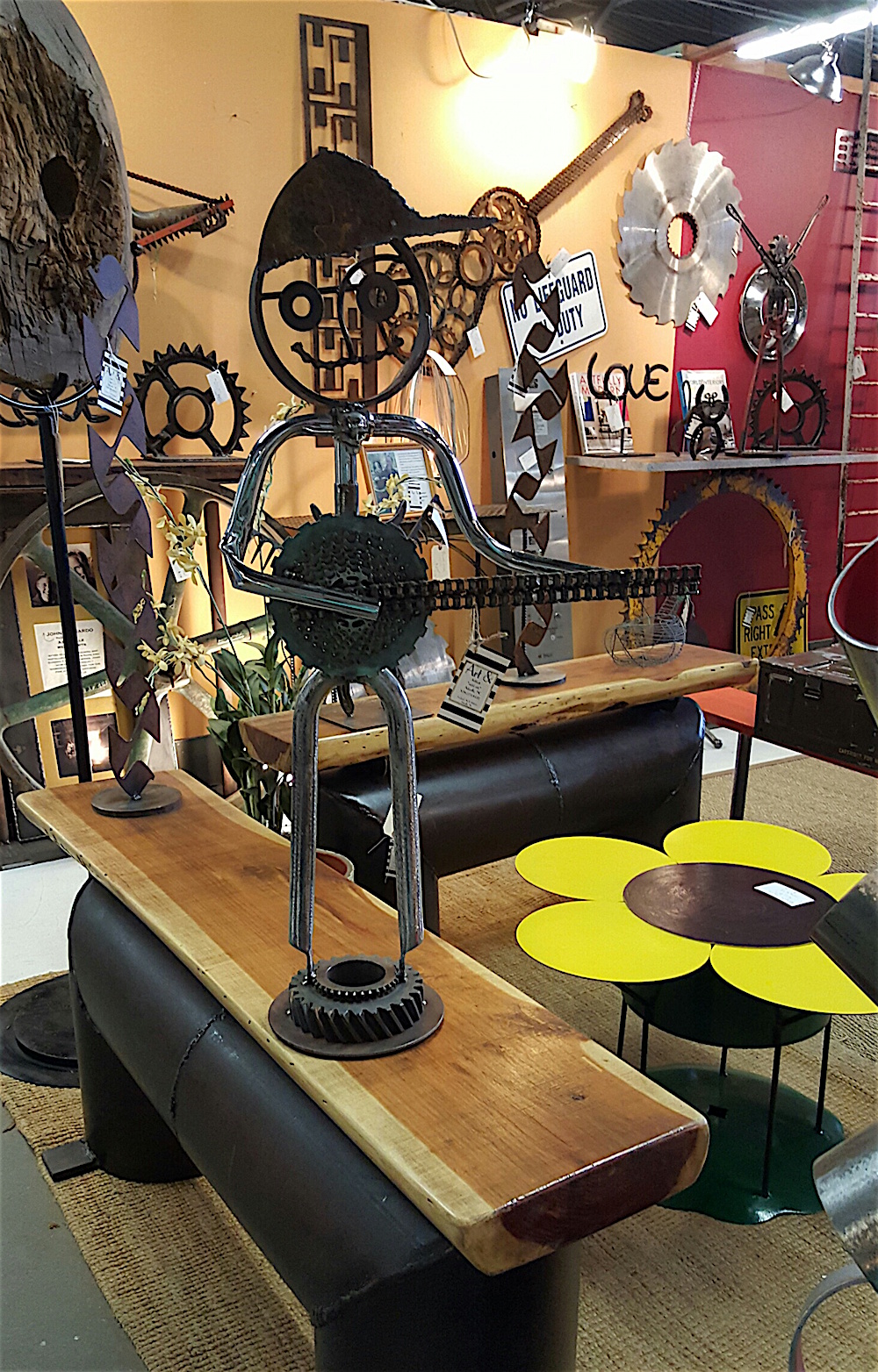 A place called the Screen Door was fascinating for its sheer variety of antiques and other things to buy. It's located at 115 Fairview Road.