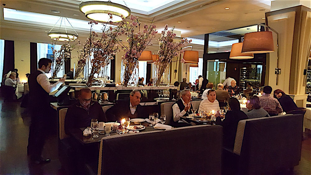 Here's the beautiful interior of Oceana.