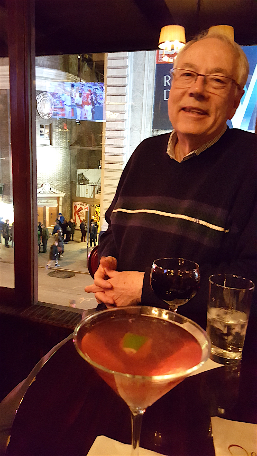 Alan at Sardi's.