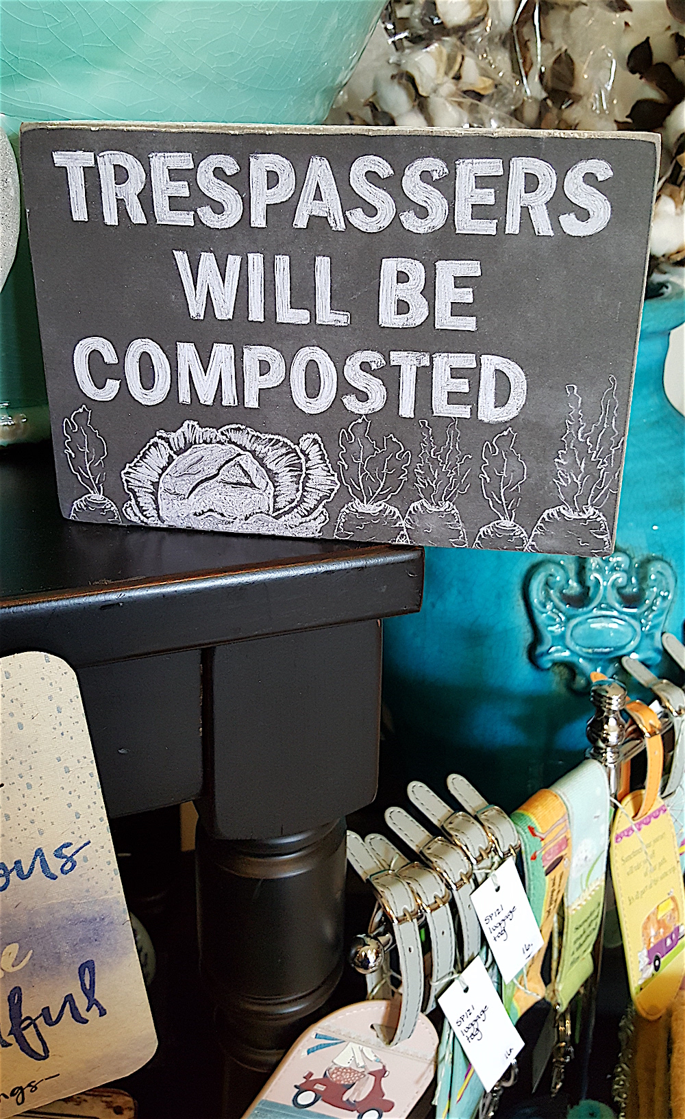 Haha. Available in the gift shop.