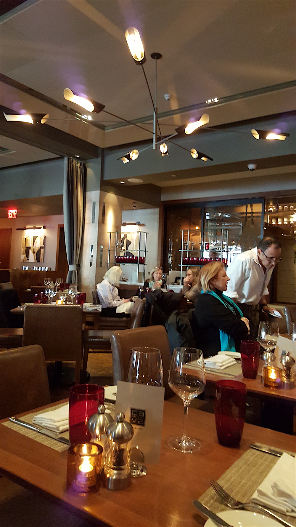 Ca va's elegant interior.