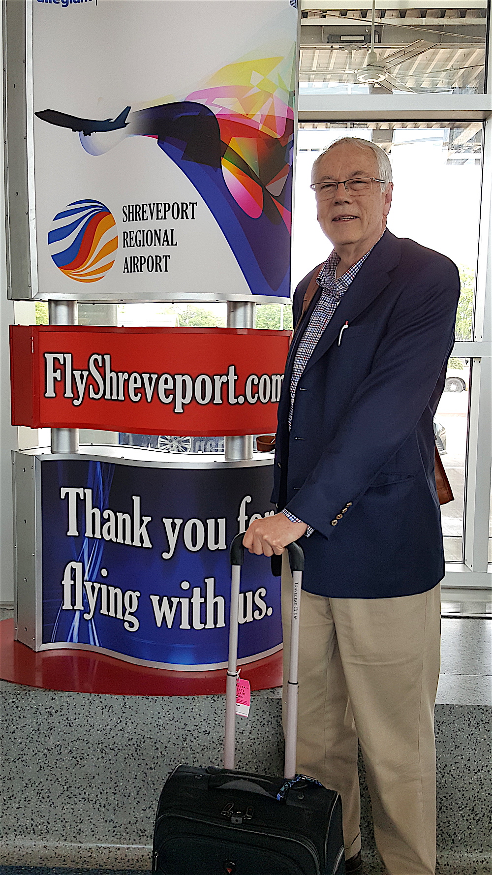 Yep. We're at the Shreveport airport.