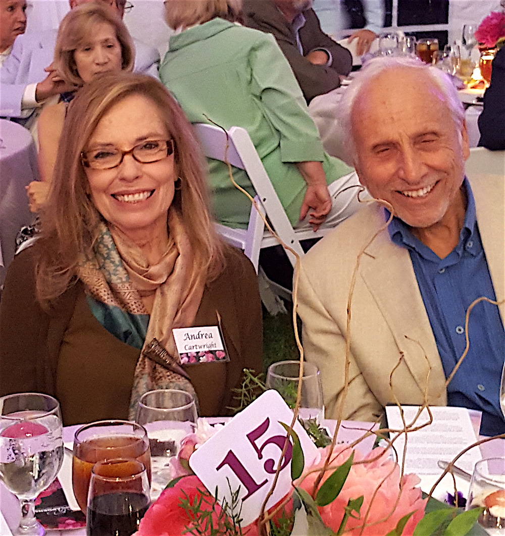 Andrea Cartwright and Alan Solomon.