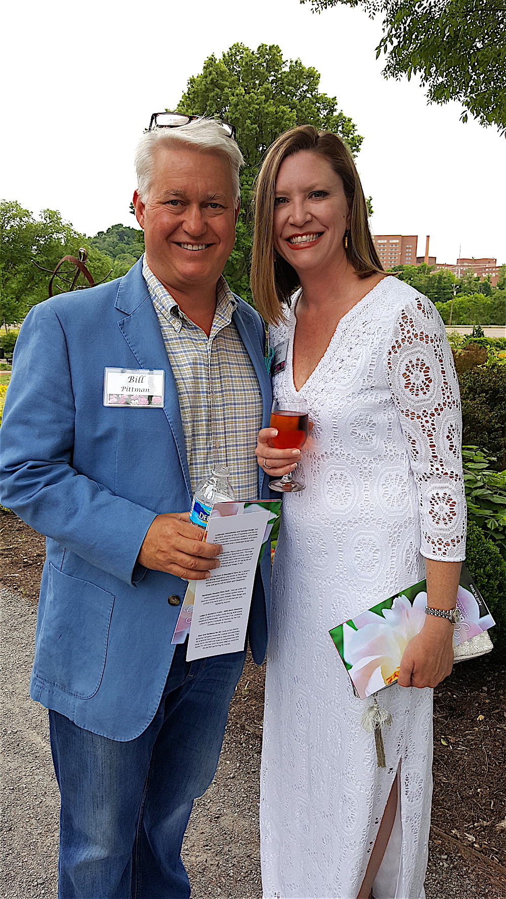Bill Pittman and Tina Rolen.