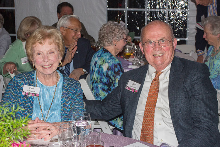 Pat and Joe Johnson were honorary chairs of the event.