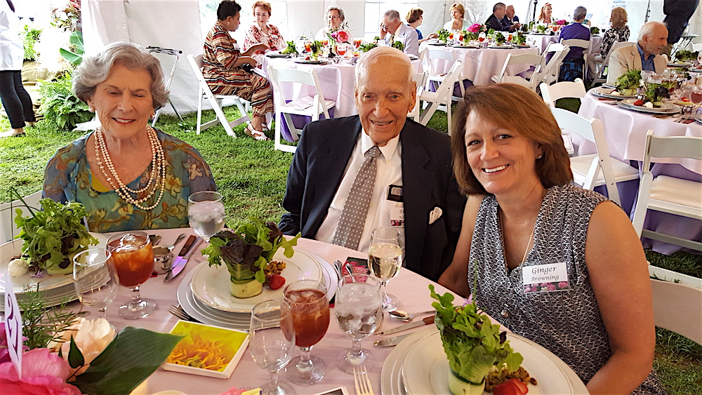 From left, Sarah Stowers, Bud Albers and Ginger Browning.