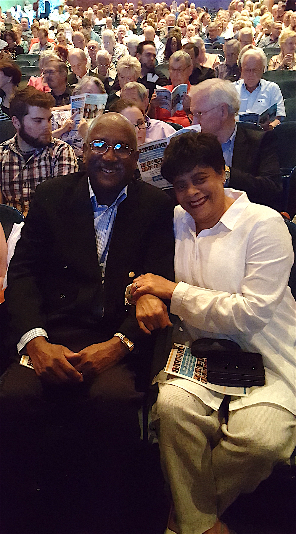 We met our friends, former Mayor Dan Brown and his wife, Cathy, there because they had other dinner plans.