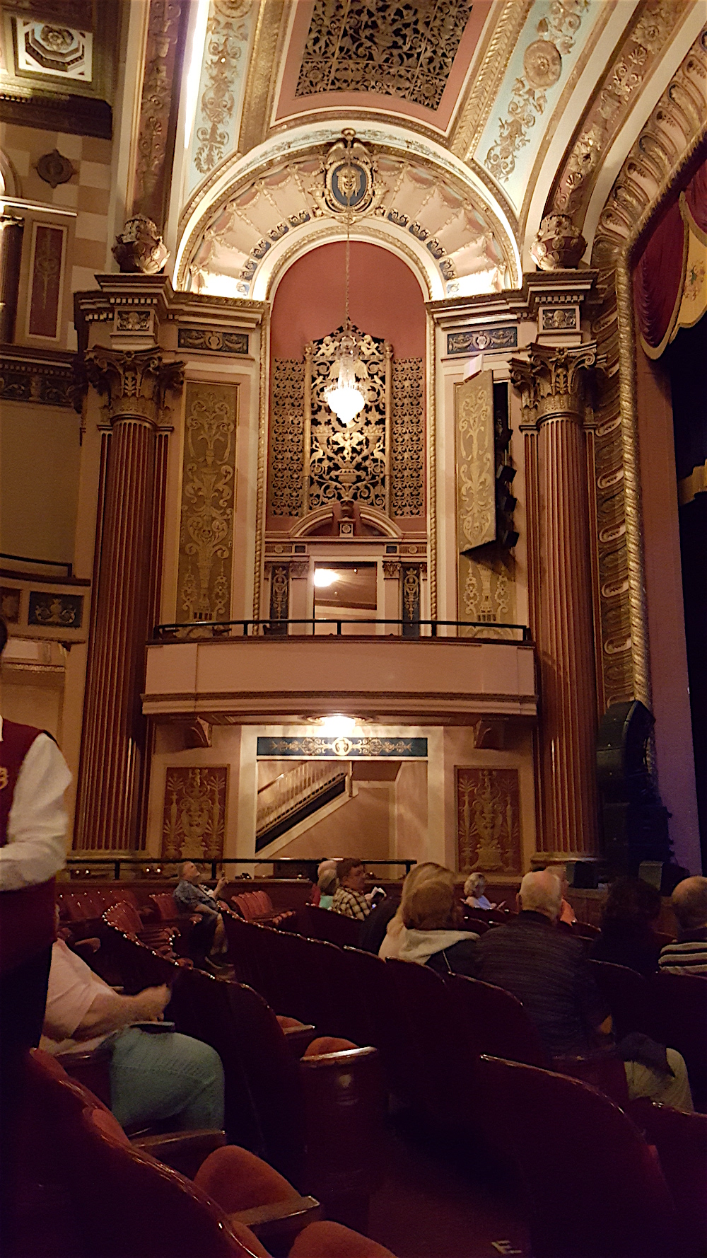 Interior of the Strand Theatre.