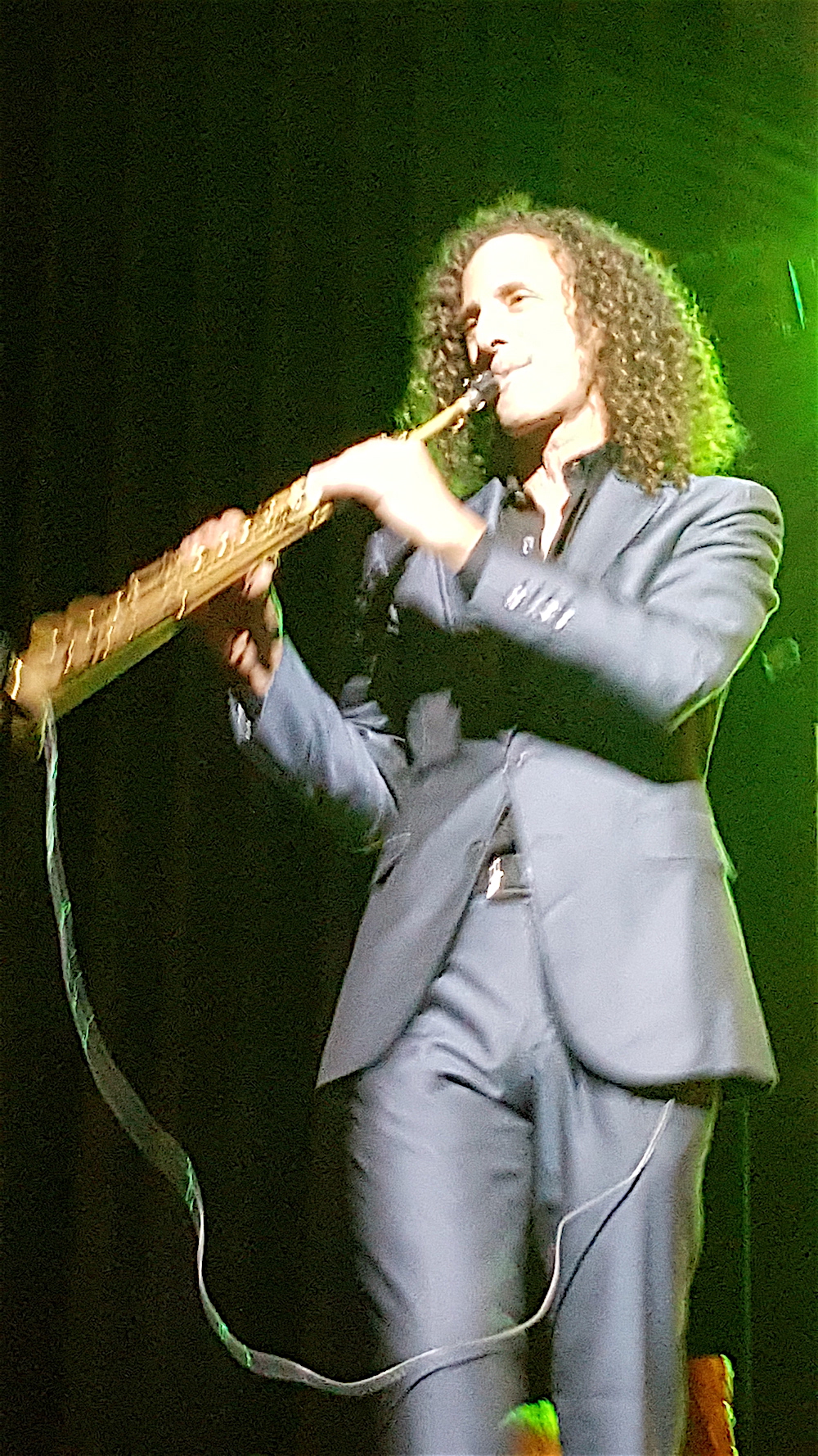 Kenny G put on a great show. (Love all the fun things to do in Knoxville these days!)
