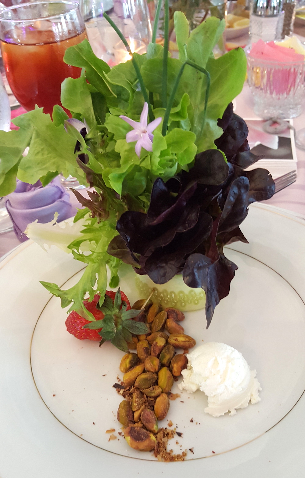 But the salads were absolute knockouts!