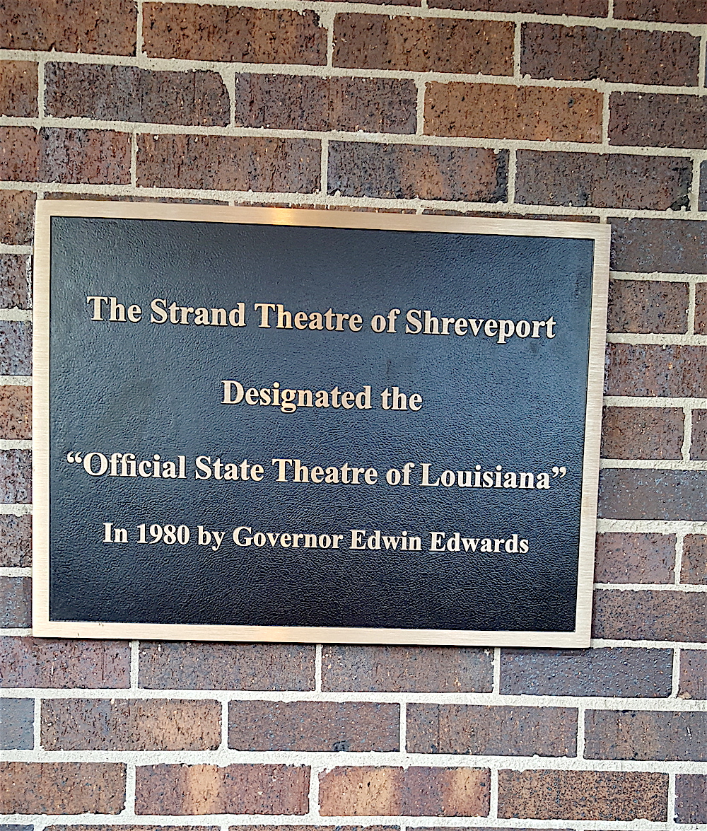 The Strand Theatre is much like our Tennessee Theatre -- only smaller.