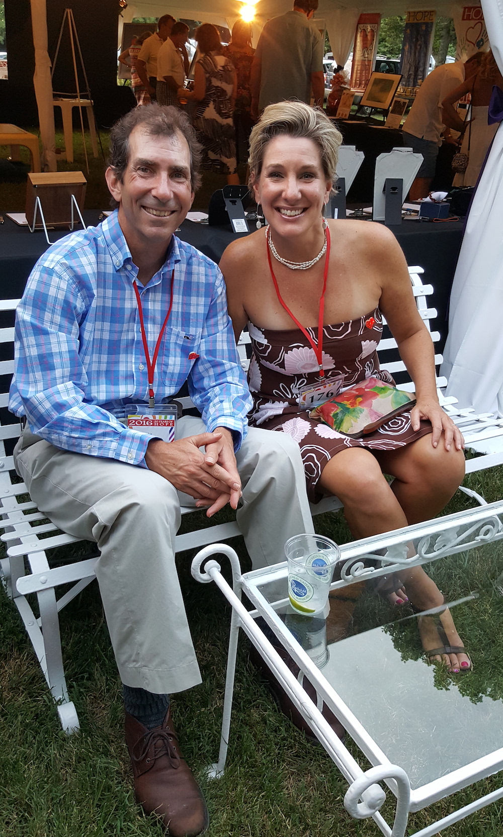 John and Amy Gibson.