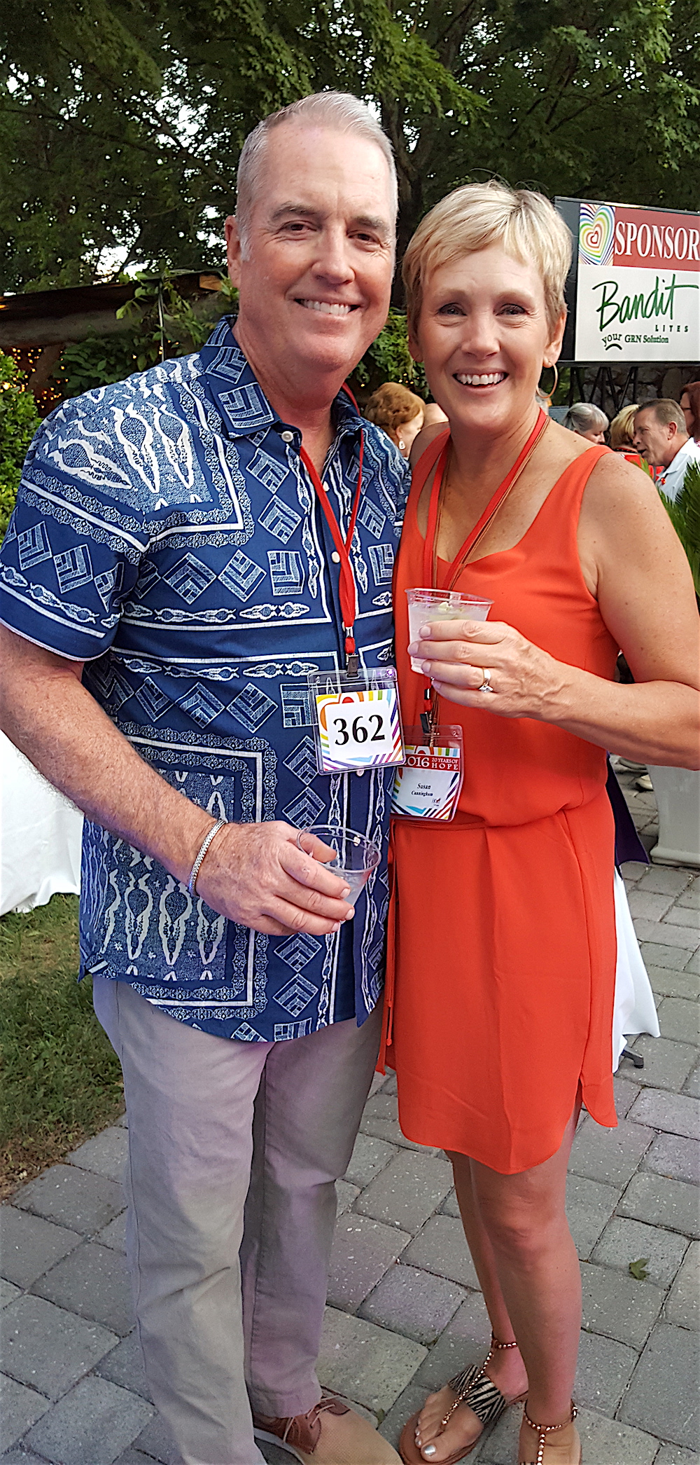 Dr. Les and Susan Cunningham.