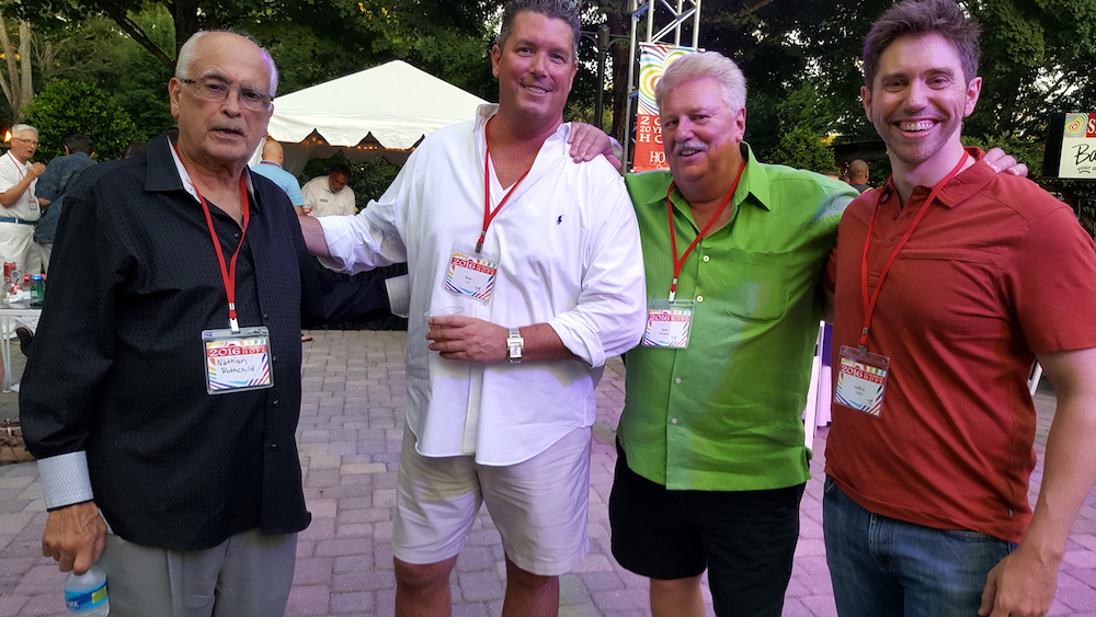 From left, Nathan Rothchild, Ron Lee, Sam Maynard and Jeffrey Taylor.