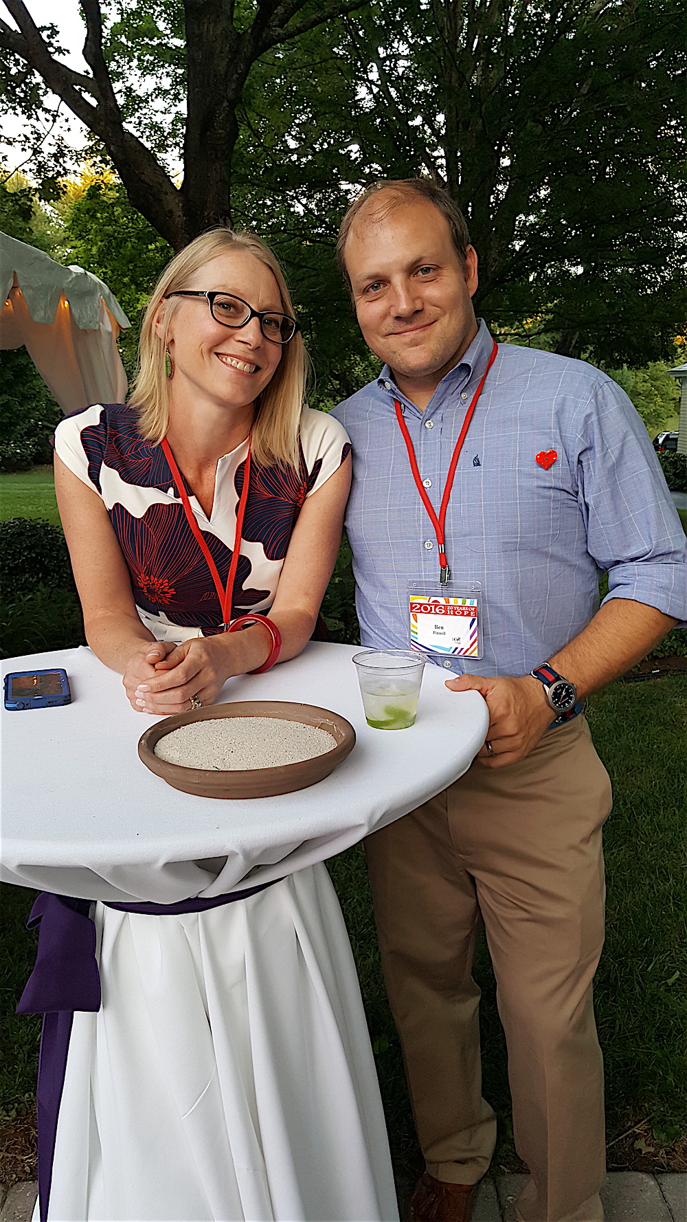 Sara and Ben Pinnell.