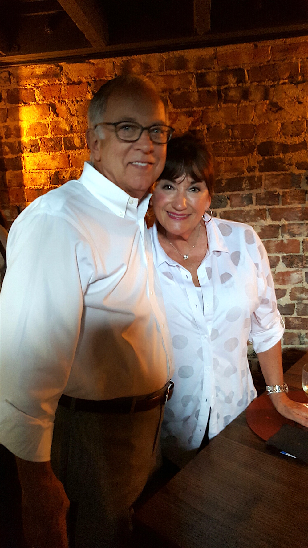 Ron and Peggy .