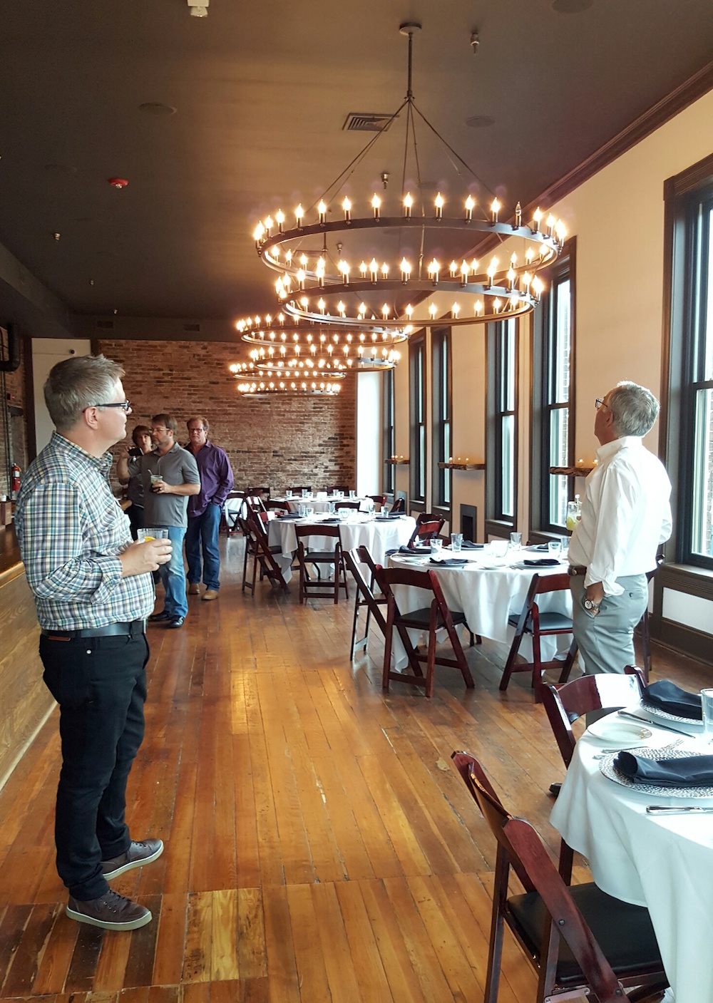 My favorite floor is the third floor, a private events space that will seat 120.