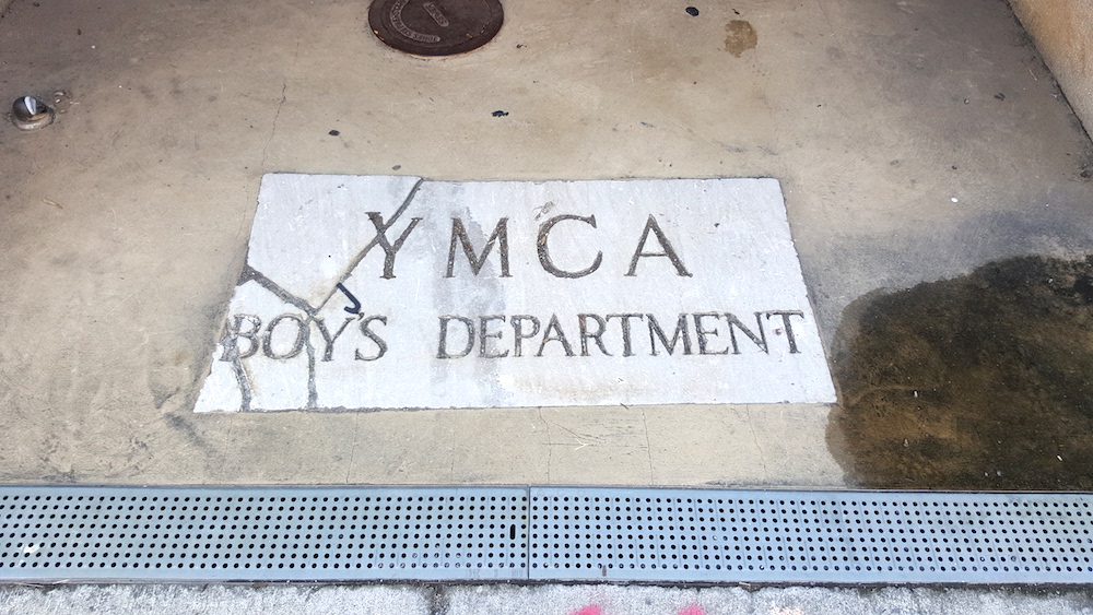 This is at the entrance to the residential part of the building. Pretty cool.