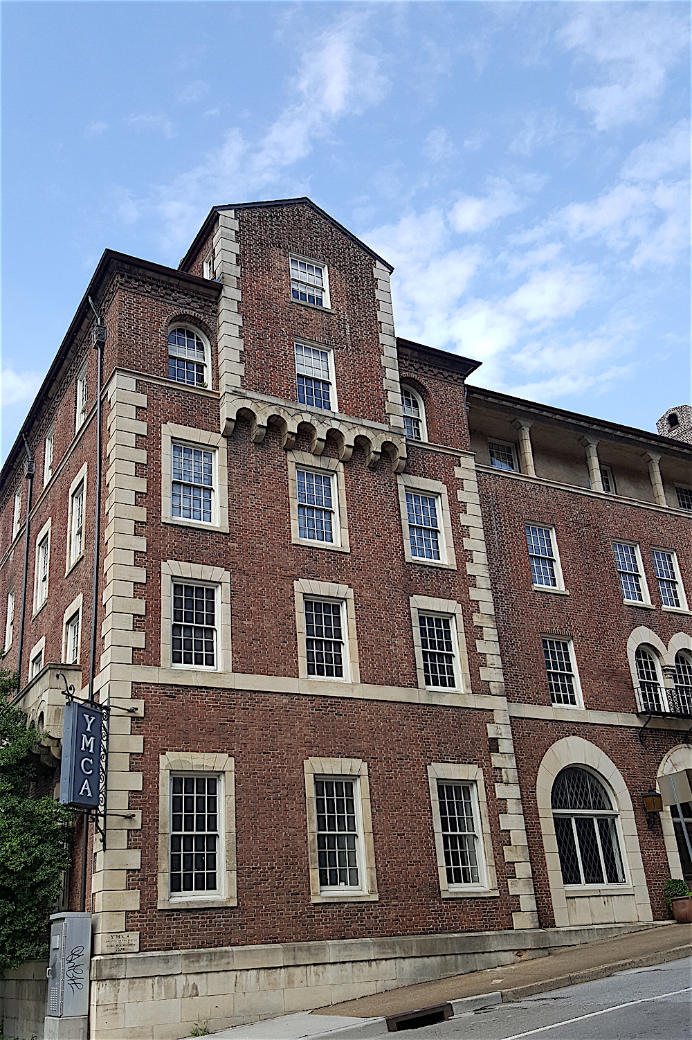 Crown Court condominiums are located inside the downtown YMCA, built in 1929.