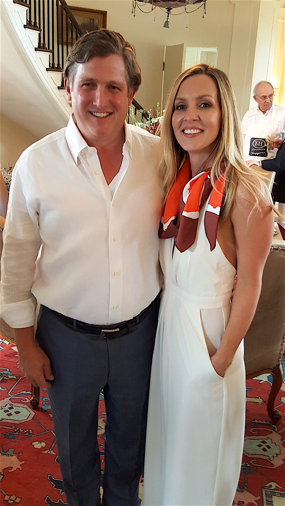 John Trotter and Meg Long.