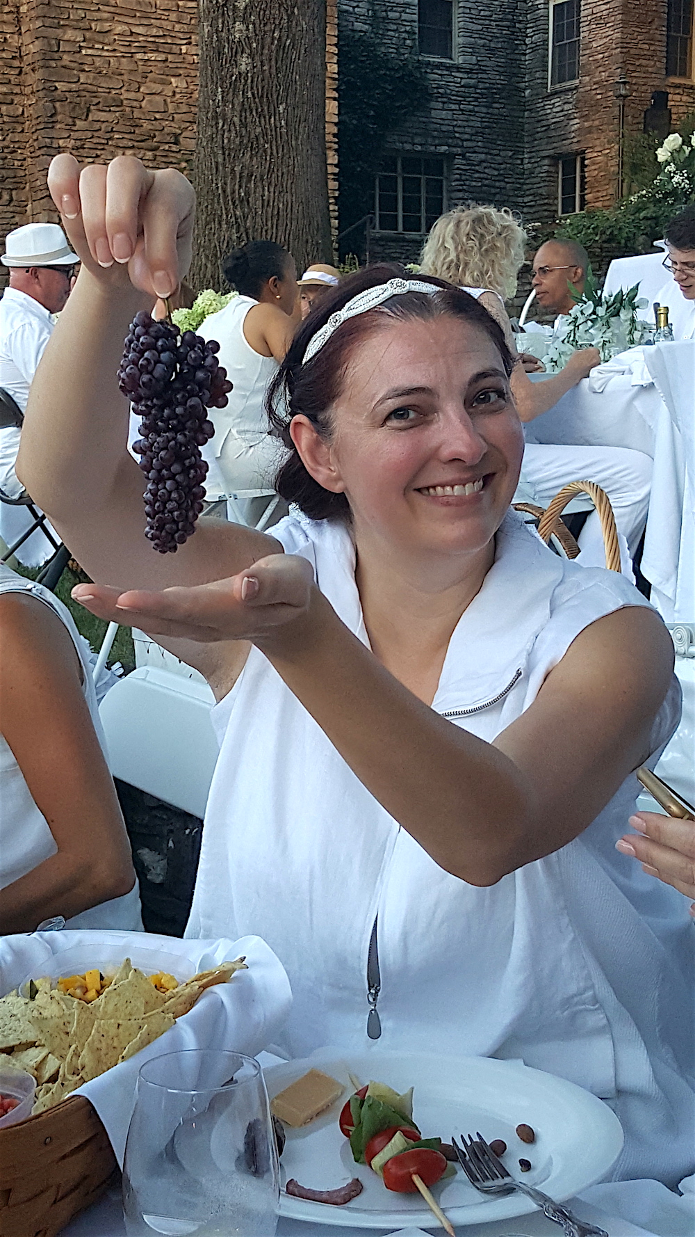 We loved Johnna's tiny little grapes.