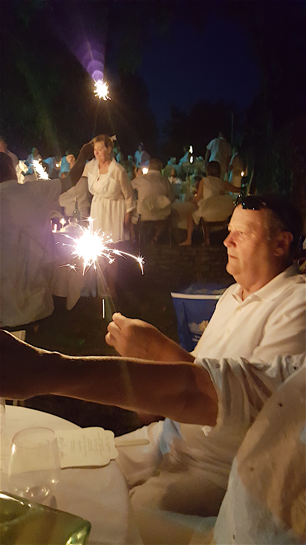 And who doesn't love sparklers?