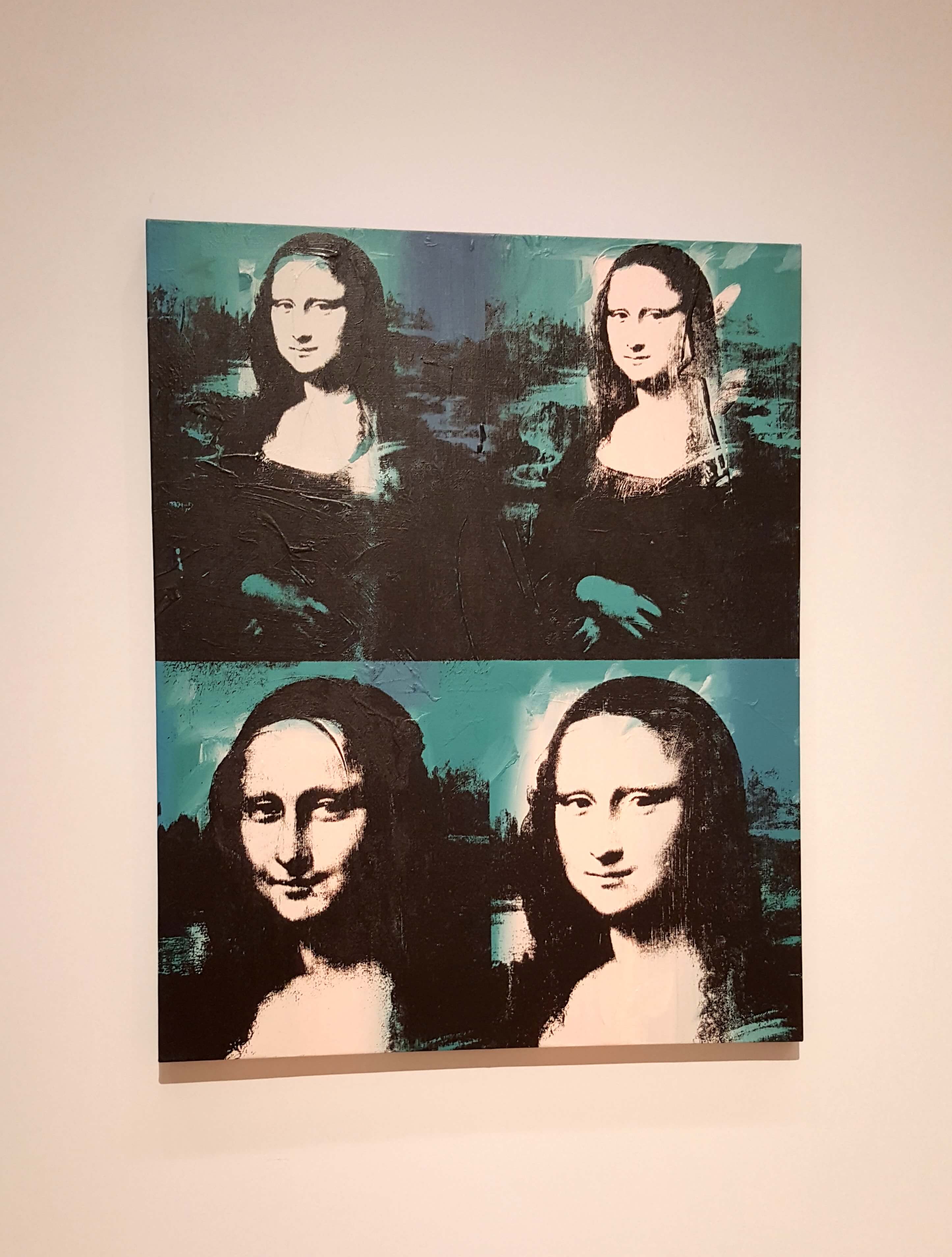 Here's 4 Mona Lisas from 1978.